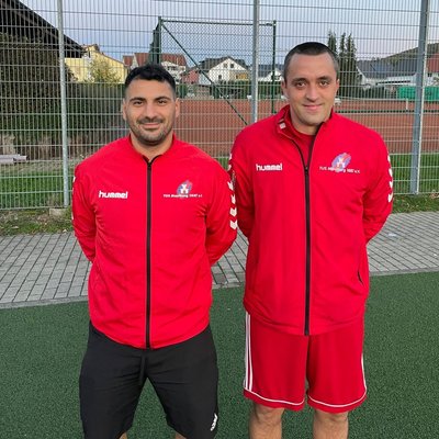 Neues Trainerteam Vedat Erdogan (links) und Nico Köberlin